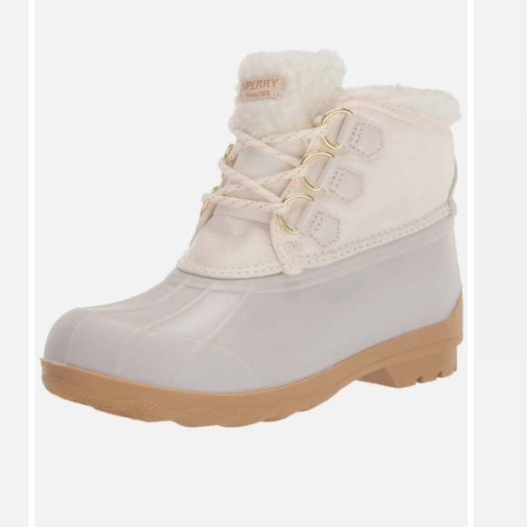 Sperry Other - Sperry duck boot pearl white size 6 toddler